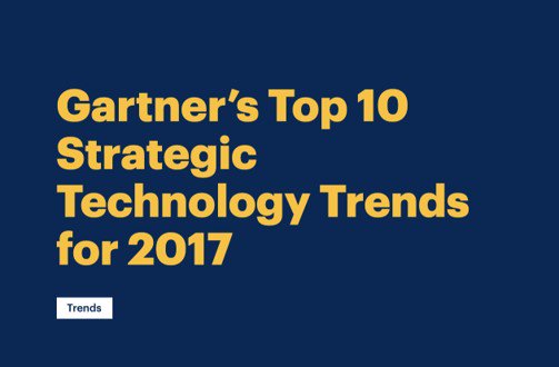 Strategic technology trends for 2017 digital technology platforms highlight globallogic custom newsletter program with gartner